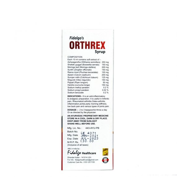 Orthrex Syrup