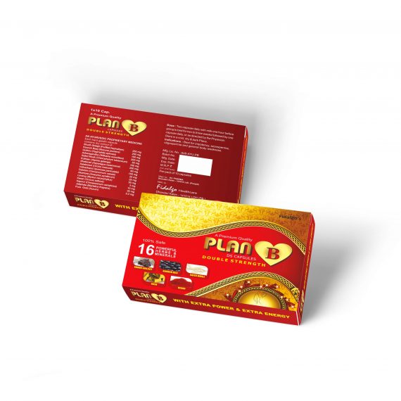 Plan B Double Strength Capsule, for Ayurvedic Use, Clinical, Packaging Type : Box