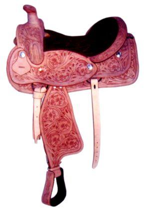 Article No. SI-1024 Leather Western Saddles