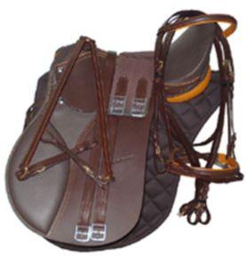 Article No. SI-1070 Leather English Saddles