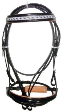 Article No. SI-330Z G Leather Bridles, Size : Full, Cob, Pony