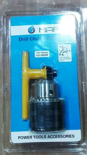 Metal Drill Chuck With Key, Feature : Easy To Fit, Fine Finishing
