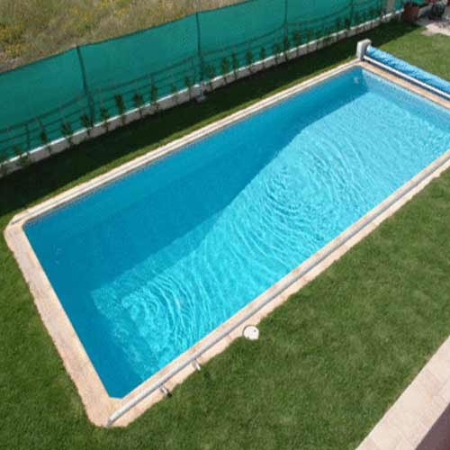 Rectangular FRP Prefab Swimming Pool, Color : Blue