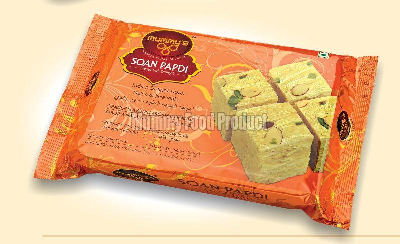 Orange Soan Papdi