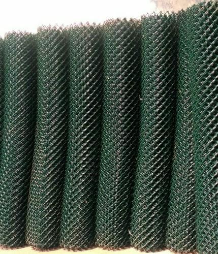 PVC Coating Chain Link Fence, Length : 10-20mtr
