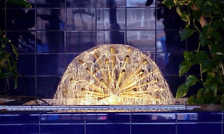 50Hz Polished Aluminium Half Dandelion Fountains, Design : Antique