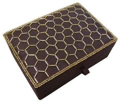 Stylish Jewellery Box, Color : Brown