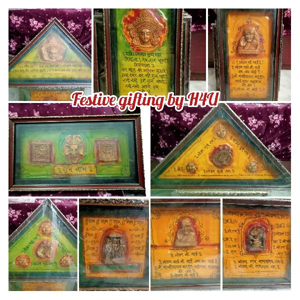 Rectangular Handmade religious theme painting/ mural, for Decoration, Style : Antique