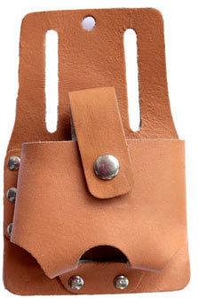 Leather Tape Holder, Color : Brown