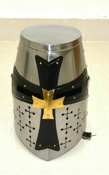 Medieval Crusader Helmet, Feature : Fine Finishing, Optimum Quality, Safe In Use