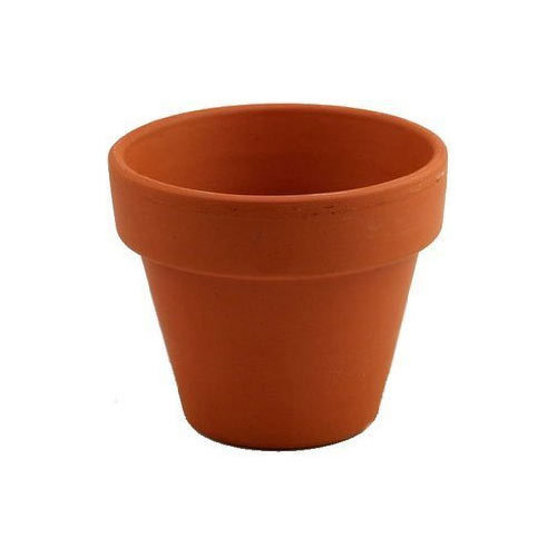 Round Clay Garden Pot