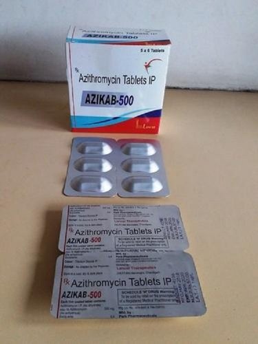 Azithromycin tablet, Packaging Type : Alu-Alu