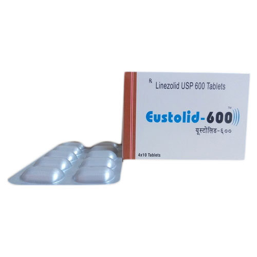 Linezolid Tablets, for Personal, Hospital, Packaging Type : Strips