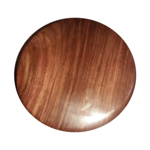 Rehail Round Wooden Chakla, Color : Brown