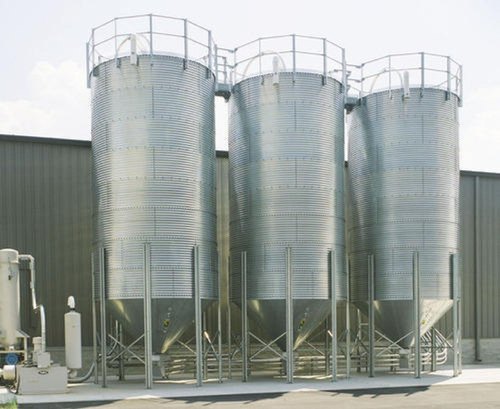SS Grain Storage Silo, Storage Capacity : 50 Ton