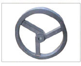Cew Cast Iron thresher weight wheel, Color : grey