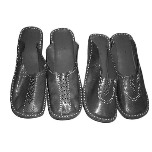 Leather Men Kolhapuri Slippers, Size : 6-11