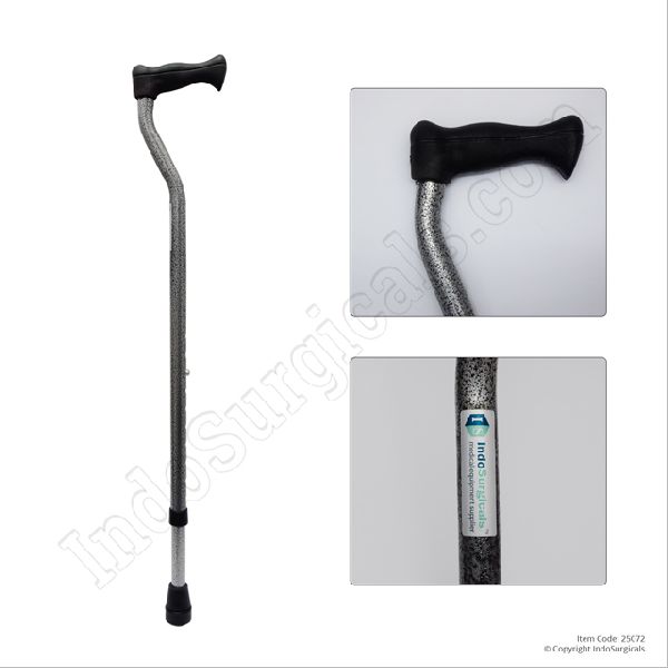Mild Steel Adjustable Walking Stick