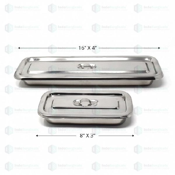 IndoSurgicals Stainless steel Catheter Tray