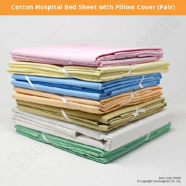 Cotton Hospital Bed Sheet