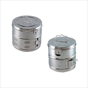 Stainless steel Dressing Drum, for Hospitals