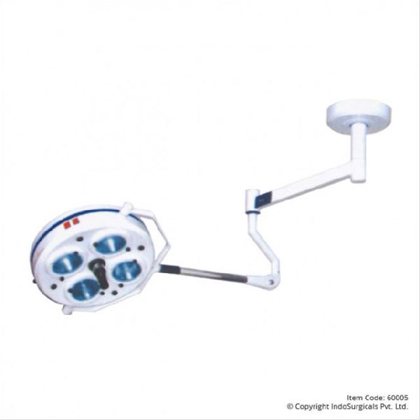 IndoSurgicals Halogen Ceiling OT Light, Voltage : 12V