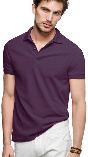 Men Polo T Shirt, Pattern : Plain, Color : Berry at Rs 549 / Piece in ...