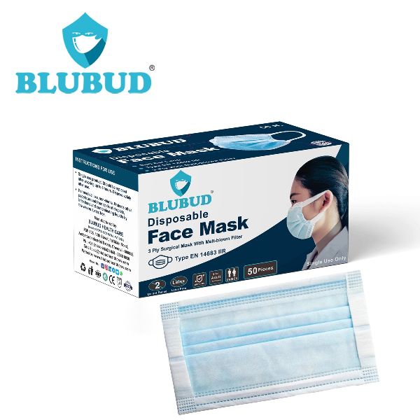 Blubud Disposable Face Mask