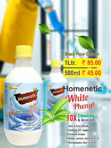 White Phenyl Floor Cleaner, Feature : Gives Shining, Long Shelf Life, Remove Germs, Remove Hard Stains