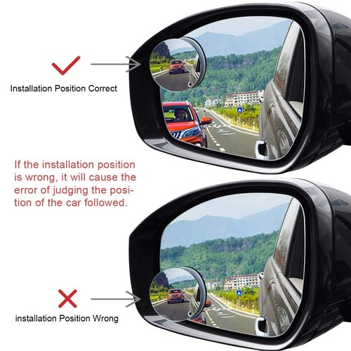 Car Rear View Frameless Convex Mirror, Why Is Convex Mirror Preferred As Rear View In Vehicles