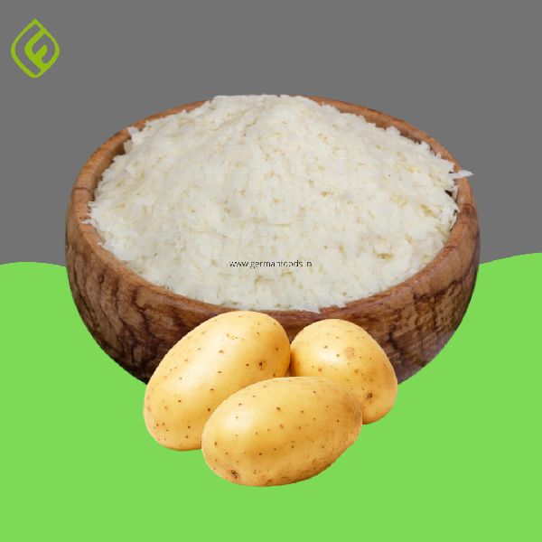 Natural Dehydrated Potato Flakes, for Cooking, Snacks, Style Dried at