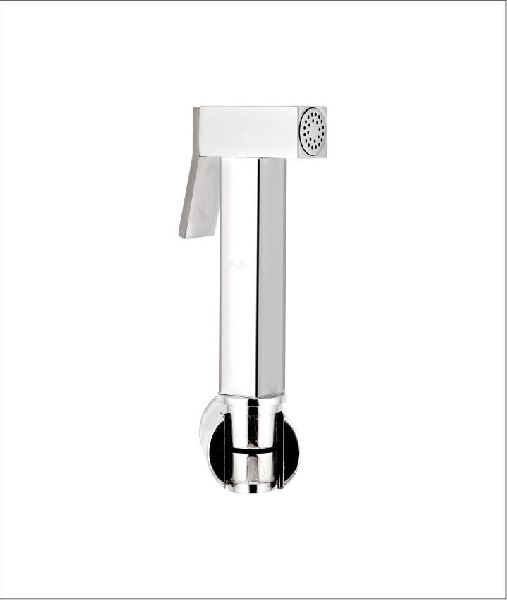 Polished Square Brass Health Faucet, for Bathroom, Feature : Fine Finished