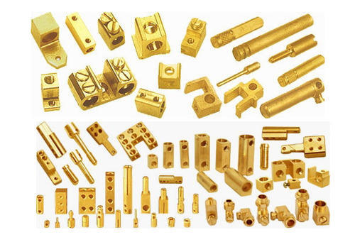 Polished Brass Electrical Parts, Color : Golden