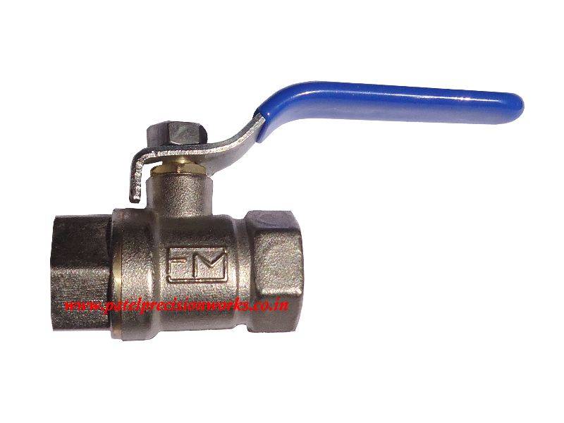 FM Make Brass Ball Valve, for Gas Fitting, Oil Fitting, Water Fitting, Size : 1.1/2inch, 1.1/4inch
