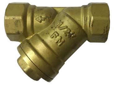 Polished Brass Y Strainer, for Industrial, Size : Standard