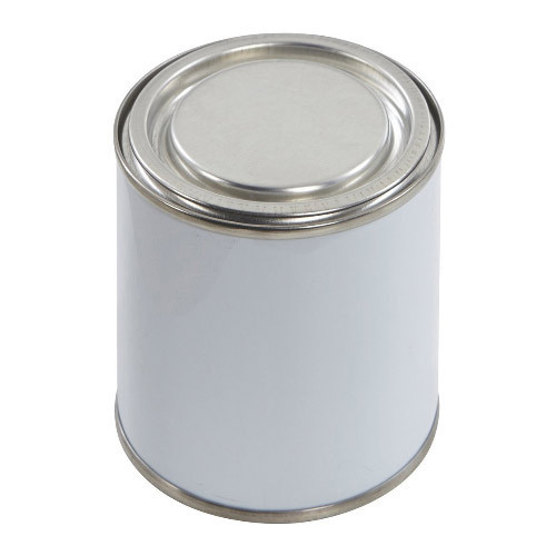 empty tin container