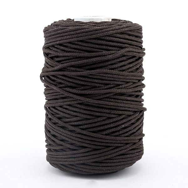 KnottyCord  Cotton Tight Rope Braided Cord (25m, 8mm) Twine