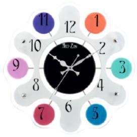 Art Zone Wall Clock, for Decoration, Packaging Type : Paper Box