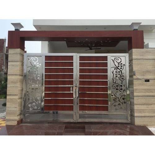 Laser Cut Stainless Steel Gate