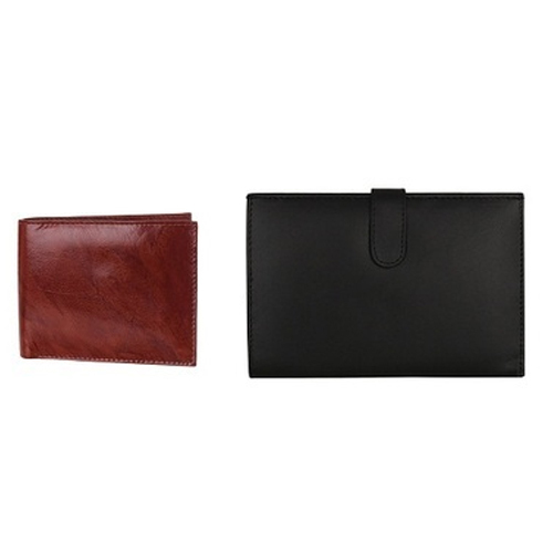 Leather Wallet Set