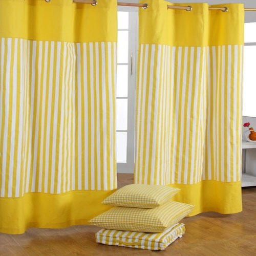 Cotton Curtains, for Doors, Window, Feature : Dry Clean, Easily Washable, Embroidered