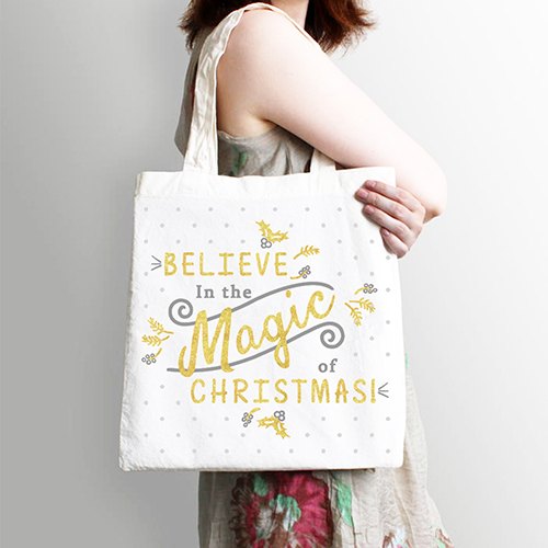 Designer Cotton Bags, for College, Office, School, Size : 40x40 cm