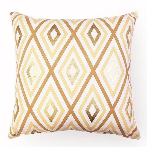 Diamond Foil Printed Cushion