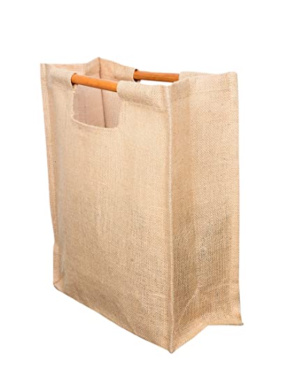 Jute shopping bag, Size : 50X40X30cm, 60X50X40cm