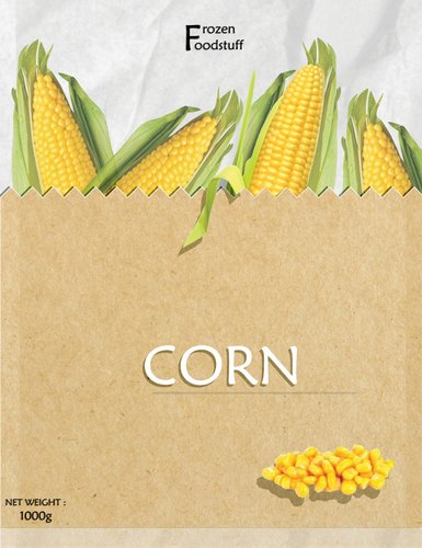 Frozen sweet corn, Packaging Type : Food Grade Bag