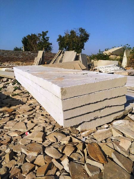 Rectangular Non Polished Brown Sandstone Blocks, for Construction Use, Size : Standard