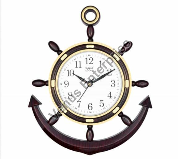 Plastic A1 Anchor Wall Clock, Packaging Type : Box