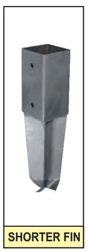 Steel Shorter Fin Post Anchor, Length : 350 mm
