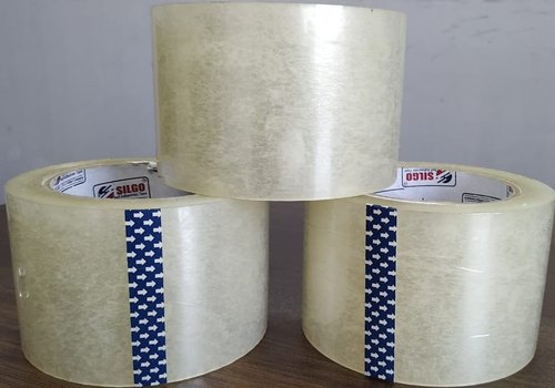 3 Inch Self Adhesive BOPP Tape, for Packaging, Color : Transparent