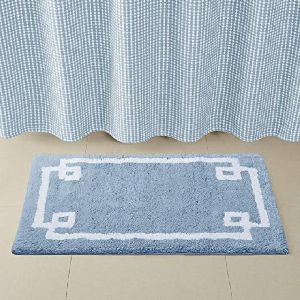 Rectangular Cotton MO-BM-20-1598 Bath Rugs, for Bathroom, Technics : Handloom